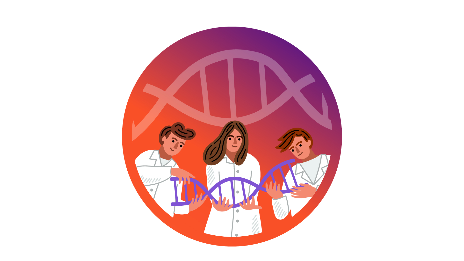 Profesionales del Equipo de Genética del Instituto William Osler trabajando de manera interdisciplinaria para brindar diagnósticos precisos y acompañamiento integral.